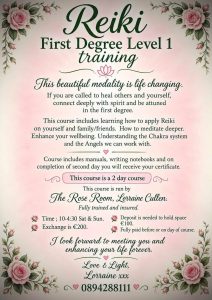 Reiki Training Nov